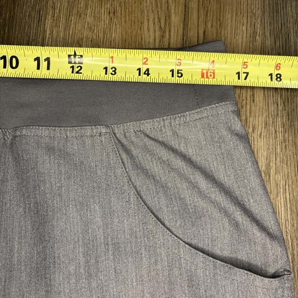 FIGS 2 Pc Set Graphite Gray Catarina Top Medium Kade Cargo Pants Medium Petite - Picture 11 of 13